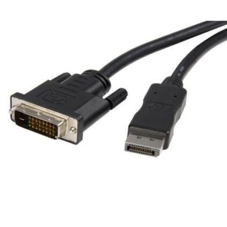 STARTECH  CABLE DISPLAYPORT 1.2 MACHO - DVI-D MACHO 1080P 1.8 METROS NEGRO