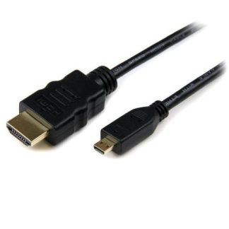 STARTECH  CABLE HDMI MACHO - MICRO HDMI MACHO 3 METROS NEGRO