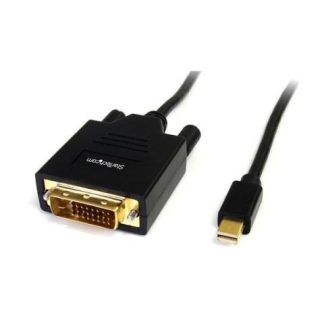 STARTECH  CABLE MINI DISPLAYPORT 1.2 MACHO - DVI MACHO 1080P 1.8 METROS NEGRO