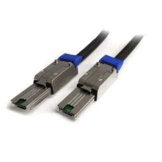 STARTECH  CABLE MINI-SAS SFF-8088 MACHO - SFF-8088 MACHO 1 METRO NEGRO