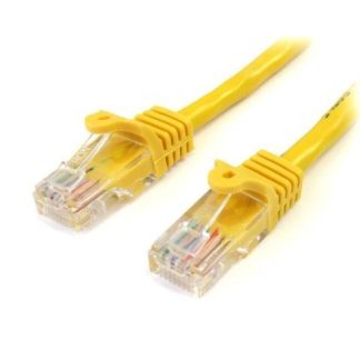 STARTECH  CABLE PATCH CAT5E UTP SIN ENGANCHES RJ-45 MACHO - RJ-45 MACHO 1 METRO AMARILLO