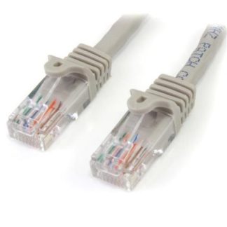 STARTECH  CABLE PATCH CAT5E UTP SIN ENGANCHES RJ-45 MACHO - RJ-45 MACHO 3 METROS GRIS