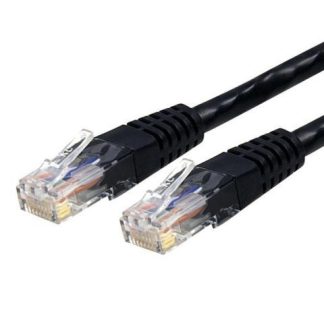 STARTECH  CABLE PATCH CAT6 UTP MOLDEADO RJ-45 MACHO - RJ-45 MACHO 1.83 METROS NEGRO