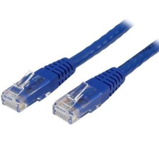 STARTECH  CABLE PATCH CAT6 UTP MOLDEADO RJ-45 MACHO - RJ-45 MACHO 90CM AZUL - 10 PIEZAS