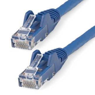 STARTECH  CABLE PATCH CAT6 UTP SIN ENGANCHES RJ-45 MACHO - RJ-45 MACHO 10 METROS AZUL