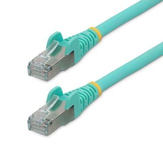STARTECH  CABLE PATCH CAT6A S-FTP RJ-45 MACHO - RJ-45 MACHO 4.5 METROS AGUAMARINA