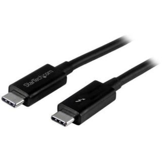 STARTECH  CABLE THUNDERBOLT 3 USB-C MACHO - USB-C MACHO 2 METROS NEGRO PARA MACBOOK