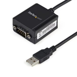 STARTECH  CABLE USB 2.0 A MACHO - SERIAL DB9 MACHO 1.8M NEGRO