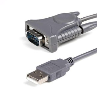 STARTECH  CABLE USB 2.0 MACHO - DB9 MACHO 90CM GRIS