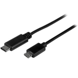 STARTECH  CABLE USB C MACHO - MICRO USB B MACHO 50CM NEGRO