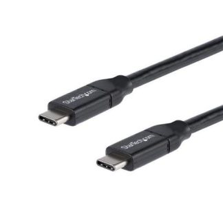 STARTECH  CABLE USB C MACHO - USB C MACHO 1 METRO NEGRO