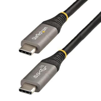 STARTECH  CABLE USB C MACHO - USB C MACHO 1 METRO NEGRO-GRIS