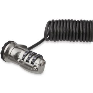 STARTECH  CANDADO DE COMBINACION PARA LAPTOPS LTLOCK3DCOIL 1.8 METROS NEGRO