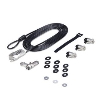 STARTECH  CANDADO DE LLAVE PARA PC Y PERIFERICOS 3M4 3 METROS NEGRO