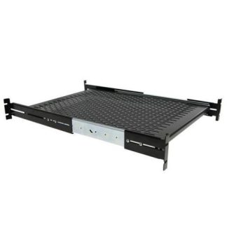 STARTECH  CHAROLA DESLIZANTE PERFORADA TELESCOPICA PARA GABINETE RACK 2U MAX. 22.7KGS