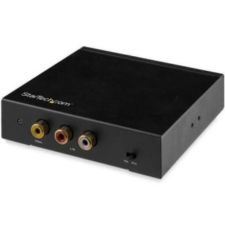 STARTECH  CONVERTIDOR DE VIDEO HDMI - RCA CON AUDIO NEGRO