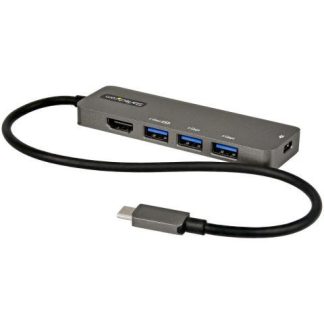 STARTECH  DOCKING STATION DKT30CHPD3 USB-C 3X USB A 3.0 1X HDMI