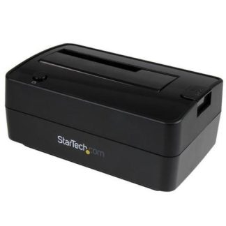 STARTECH  DOCKING STATION PARA 1 DISCO DURO 2.5-3.5 SATA USB 3.1 NEGRO
