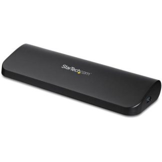STARTECH  DOCKING STATION PARA LAPTOPS 4X USB 3.0 HDMI DVI VGA NEGRO