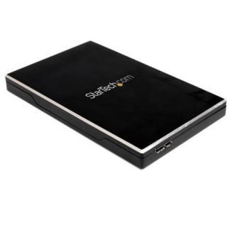 STARTECH  GABINETE DE DISCO DURO 2.5 SATA USB 3.0 NEGRO-ALUMINIO