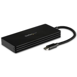STARTECH  GABINETE DE DISCO DURO SM21BMU31CI3 PARA SSD M.2-SATA USB-C NEGRO