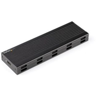 STARTECH  GABINETE DE SSD M.2 SATA-PCI EXPRESS USB-C-USB-A NEGRO