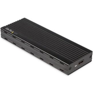 STARTECH  GABINETE PARA SSD M2E1BMU31C M.2 USB-C 3.2 NEGRO