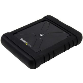 STARTECH  GABINETE ROBUSTO DE DISCO DURO 2.5 SATA USB 3.0 NEGRO