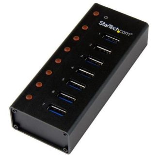 STARTECH  HUB USB 3.0 DE 7 PUERTOS 5000 MBIT-S NEGRO