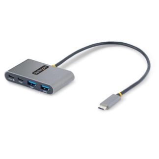 STARTECH  HUB USB C 3.2 2X USB A 3.2 2X USB C 5000MBIT-S GRIS
