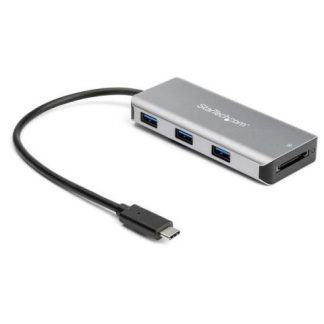 STARTECH  HUB USB-C MACHO 3 PUERTOS USB 3.1 HEMBRA 10.000MBIT-S GRIS