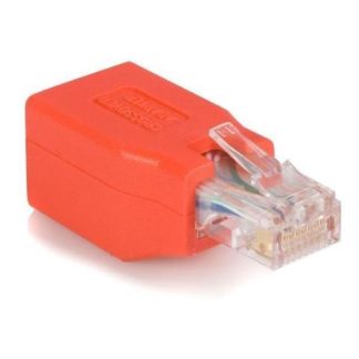 STARTECH  JACK CATEGORIA 6 - CROSSOVER ETHERNET ROJO