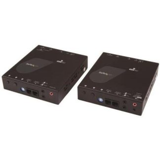 STARTECH  JUEGO DE EXTENSOR HDMI 4K CON SOPORTE PARA MOSAICO DE VIDEO NEGRO