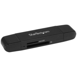 STARTECH  LECTOR GRABADOR DE TARJETAS DE MEMORIA FLASH SD-MICRO SD USB 3.0 A USB 3.0 C