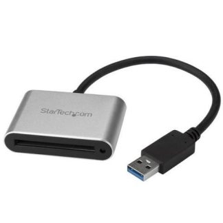 STARTECH  LECTOR Y GRABADOR USB 3.0 DE MEMORIAS FLASH CFAST 2.0 5000 MBIT-S NEGRO-PLATA