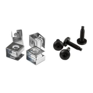 STARTECH  PAQUETE DE 50 TORNILLOS 10-32 Y TUERCAS CLIP PARA GABINETE RACK DE SERVIDORES