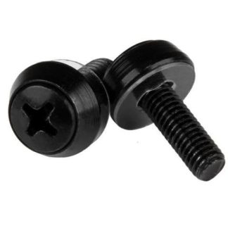 STARTECH  PAQUETE DE 50 TORNILLOS DE MONTAJE M5 X 12MM NEGRO