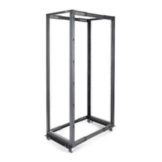 STARTECH  RACK ARMARIO BASTIDOR ABIERTO DE SERVIDORES DE 4 COLUMNAS Y 42U CON RUEDAS