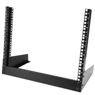 STARTECH  RACK DE ESCRITORIO 2 COLUMNAS CON MARCO ABIERTO 8U
