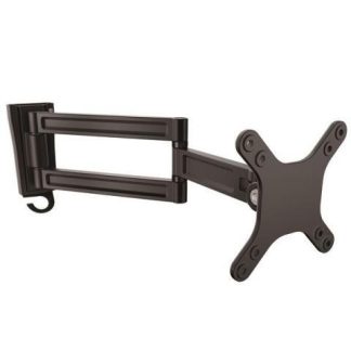 STARTECH  SOPORTE DE PARED DE DOBLE GIRO PARA MONITOR 13 - 27 HASTA 15KG NEGRO