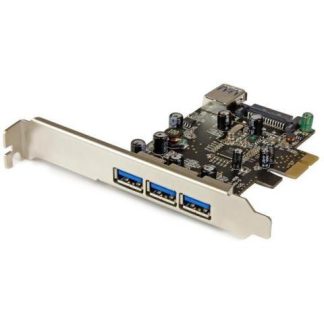 STARTECH  TARJETA PCI EXPRESS CON 4 PUERTOS USB 3.0