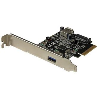 STARTECH  TARJETA PCI EXPRESS DE 2 PUERTOS USB 3.1 GEN 2 USB-A 1X EXTERNO Y 1X INTERNO