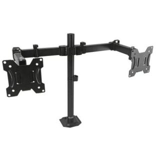 STYLOS SOPORTE DE ESCRITORIO PARA 2 MONITORES 13 - 32 MAX. 8KG NEGRO - ¡COMPRA Y RECIBE $50 DE SALDO DE REGALO EN TU PROXIMA COMPRA!