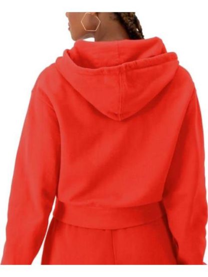 SUDADERA CON CAPUCHA ROJO CHAMPION - Image 3