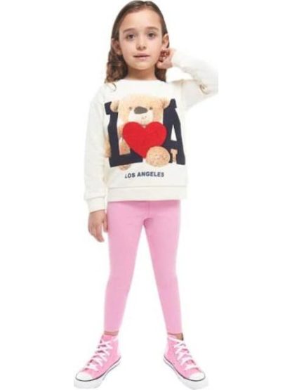 SUDADERA LOS ANGELES BEIGE HOLLY LAND KIDS - Image 3