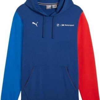 SUDADERA MOTORSPORT BMW MMS ESS HOODIE FT AZUL PUMA