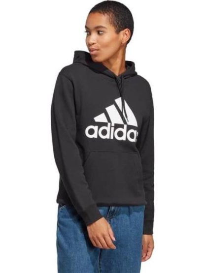 SUDADERA W BL FT R HD NEGRO ADIDAS - Image 2