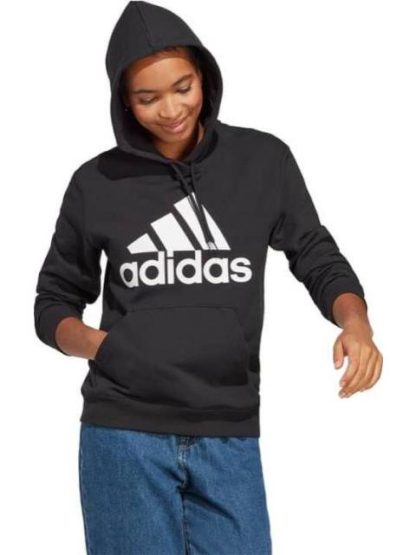 SUDADERA W BL FT R HD NEGRO ADIDAS - Image 3