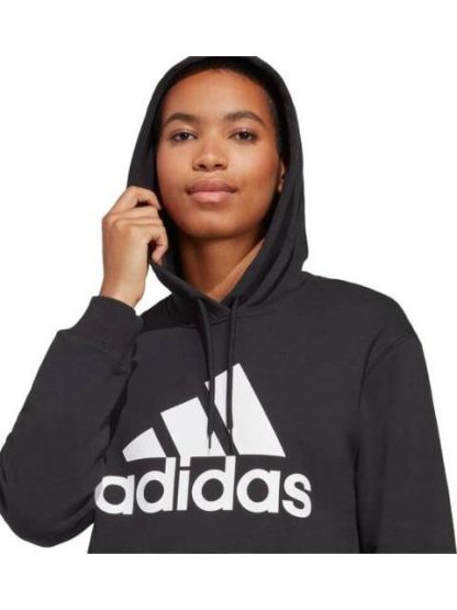 SUDADERA W BL FT R HD NEGRO ADIDAS - Image 4