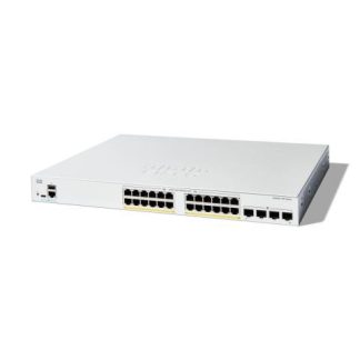 SWITCH CISCO GIGABIT ETHERNET CATALYST 1200 24 PUERTOS POE+ 10-100-1000MBPS + 4 PUERTOS SFP FULL POE 375W 56 GBIT-S - GESTIONADO